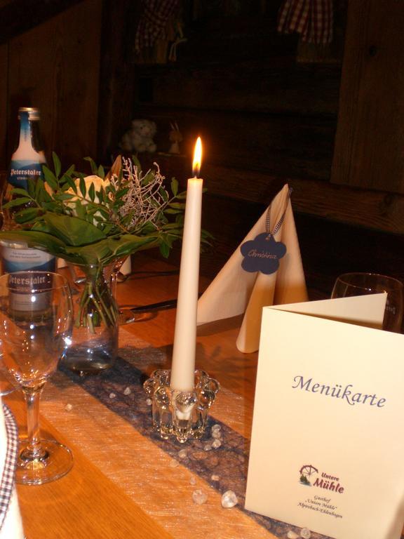 Landgasthof Untere Muehle Alpirsbach Esterno foto